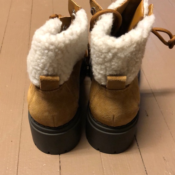 Marc Fisher Hiker Boot Faux Fur - Picture 6 of 8